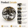 Flyokay MemoOrb™​ black gold specifications FAQ safety reminders and product structure