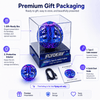 Flyokay MemoOrb™ premium gift packaging with protective box charging cable and quick start guide